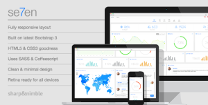 55+ Best Responsive Admin Templates 2017 - DesignMaz