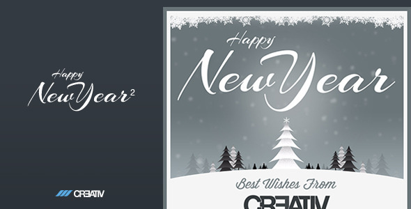 Happy New Year 2 - Responsive Email