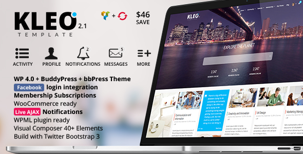 KLEO – Next level Premium WordPress Theme