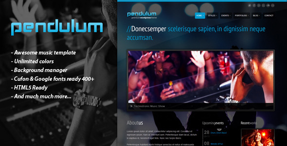 PENDULUM – Premium WordPress Theme