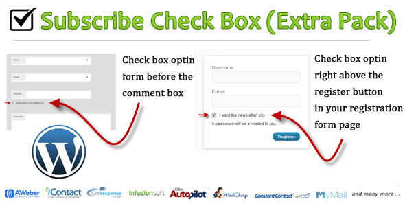 Subscribe Check Box
