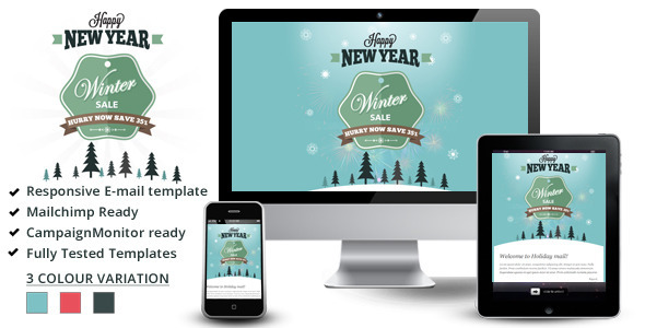 Winter Sale – Responsive Email Templates