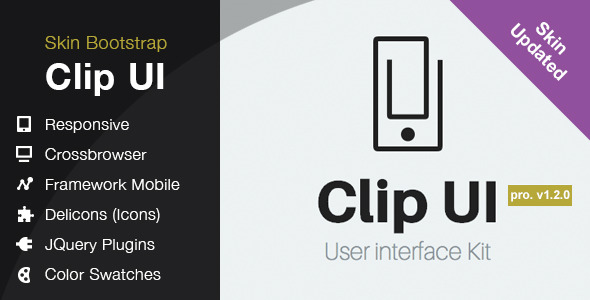 CLIP UI - Bootstrap Skin