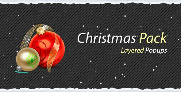 Christmas Pack for Layered Popups