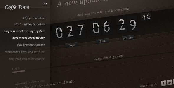 7 Best Flip Clock Style Countdown Plugins In JavaScript (2023 Update)