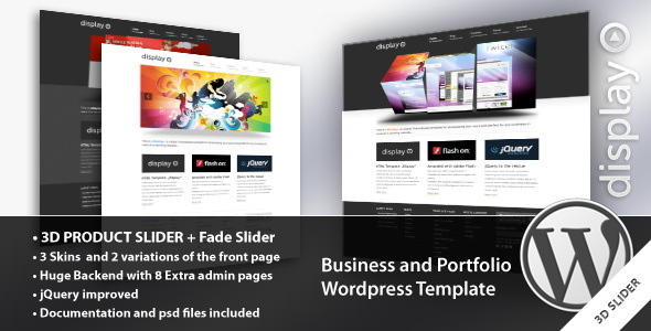 Display 3 in 1 - Business & Portfolio WordPress