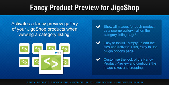 Fancy Product Preview for Jigoshop
