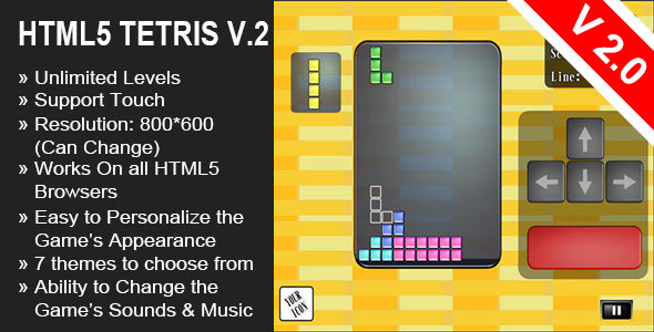 HTML5 Tetris