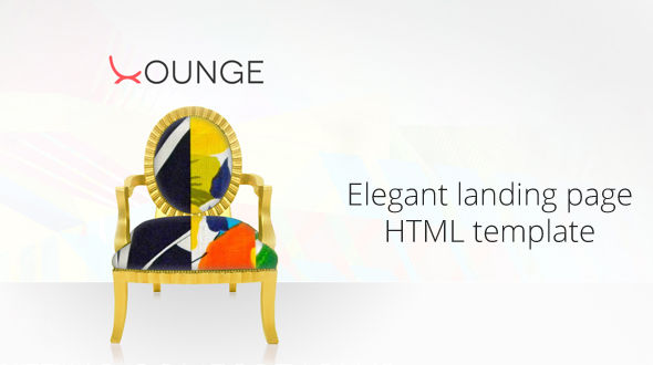 Lounge – Minimalist coming soon HTML