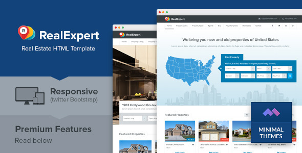 Real Expert - Responsive Real Estate HTML Template