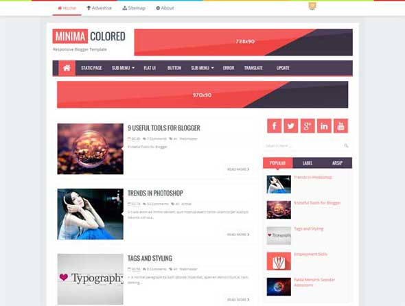 25+ Free Responsive Blogger Templates 2016 Free Download