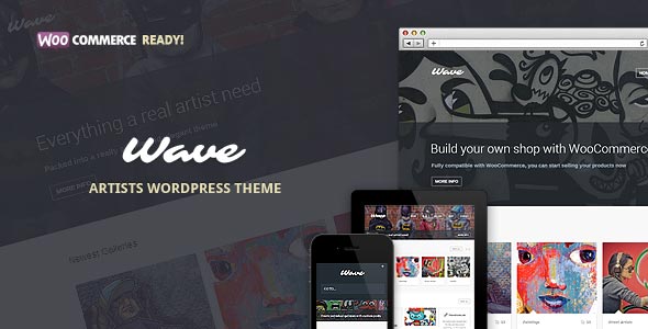 Wave-WordPress-Theme-for-Artists