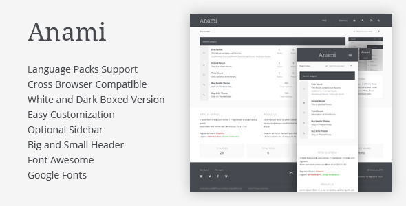 metro a responsive theme for phpbb 3 styles