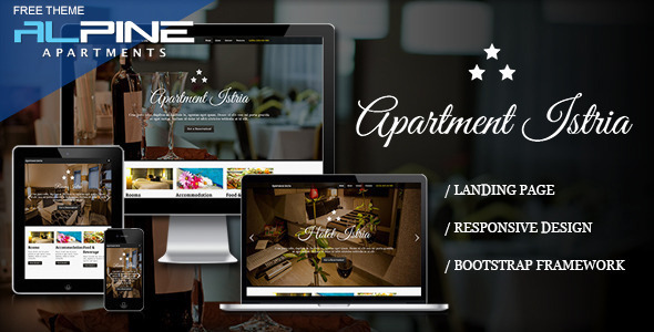 Apartment Istria - Responsive Landing Page