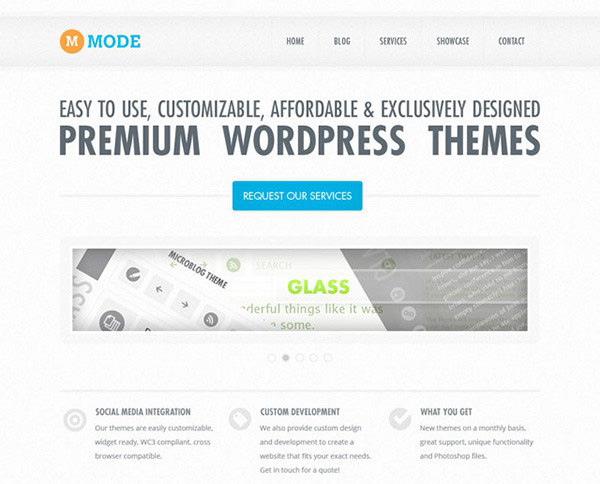 Mode – Free PSD Website Template