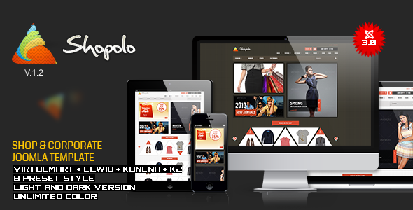 Shopolo - Responsive Joomla Shopping Template