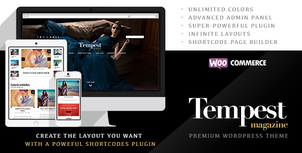 Tempest - Magazine WordPress Theme