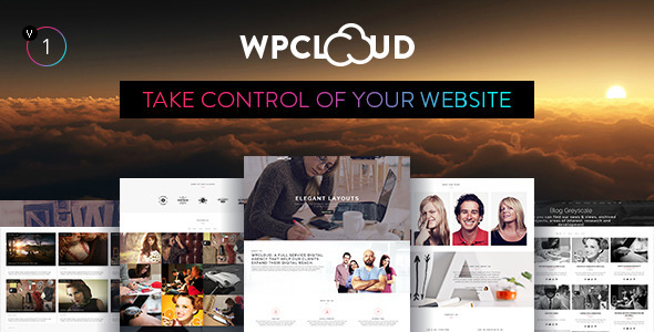 WPCLOUD - Creative One-Page Theme