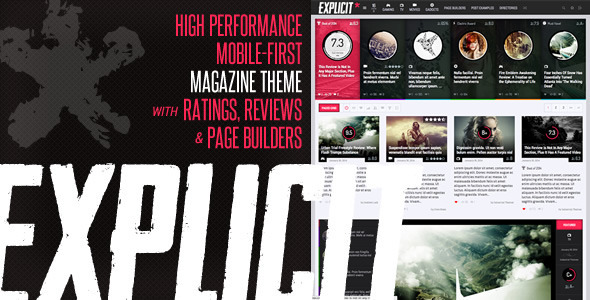 Explicit - High Performance Review-Magazine Theme