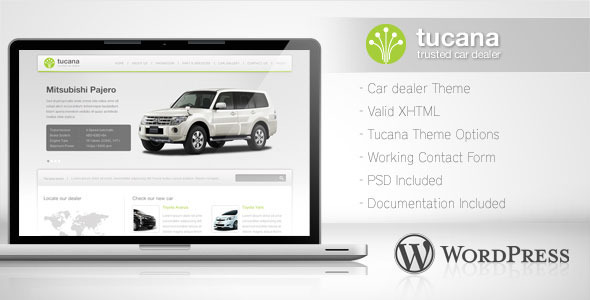 Tucana - Car Dealer WordPress Theme