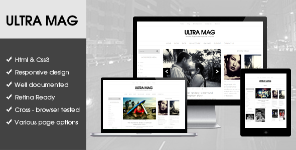 Ultra Mag WordPress Theme
