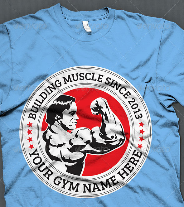 Bodybuilder-T-shirt-Design