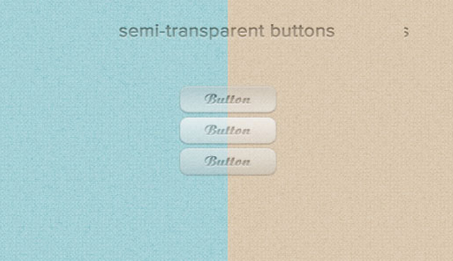 Semi-transparent Buttons