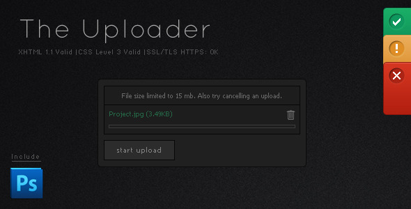 The Uploader