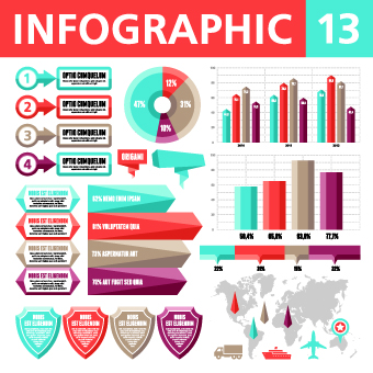 infographics-and-chart-set-04-vector