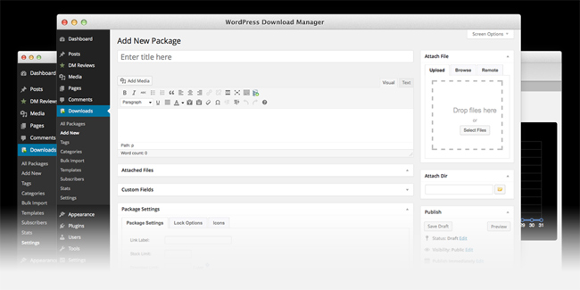 WordPress download manager