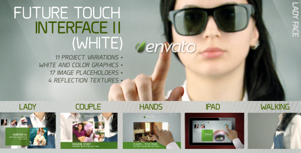 Future Touch Interface II (White)