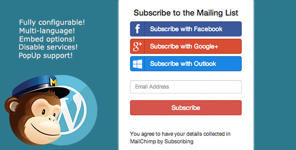 MailChimp Social WordPress