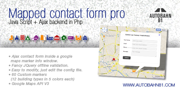 Mapped contact form pro
