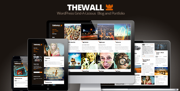 TheWall - Grid-A-Licious Blog and Portfolio theme