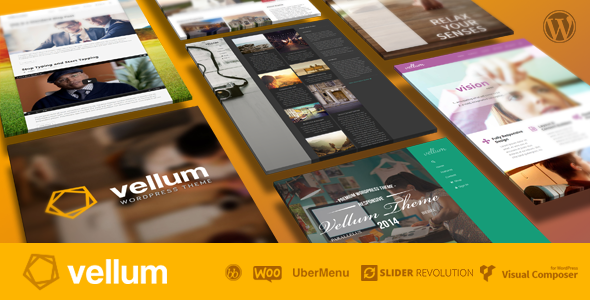 Vellum - Responsive WordPress Theme
