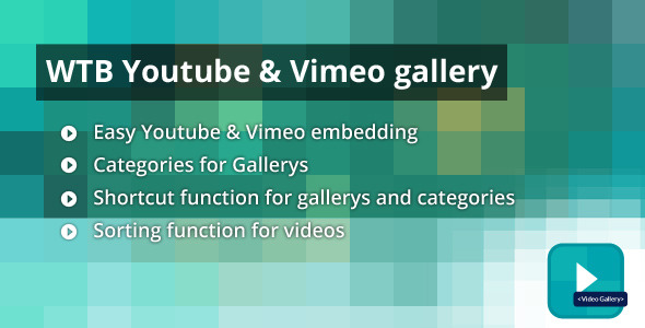 WTB Youtube & Vimeo Gallery