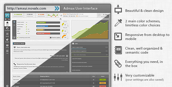 admax-user-interface