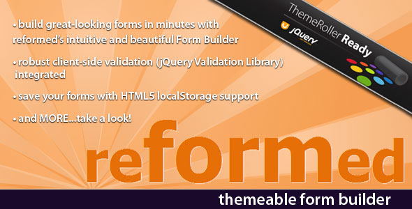 reformed -- Themeable Form Builder