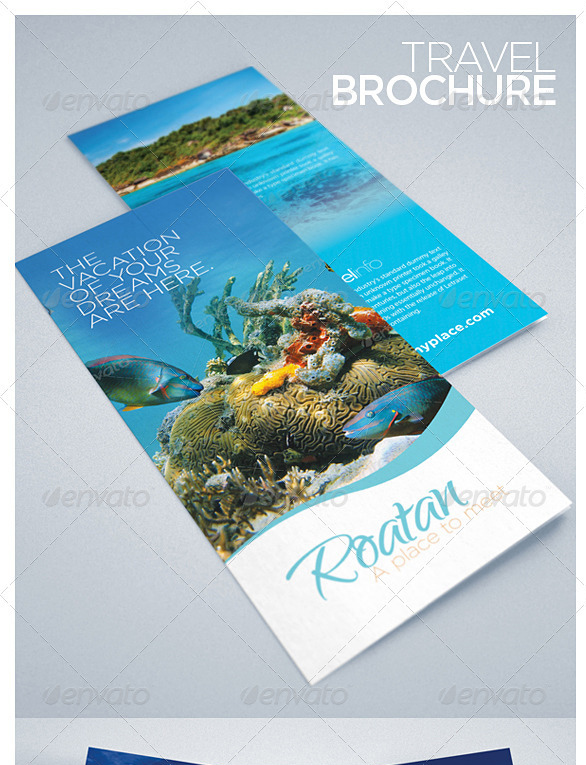 Travel and Tourism Brochure - Caribbean Beach