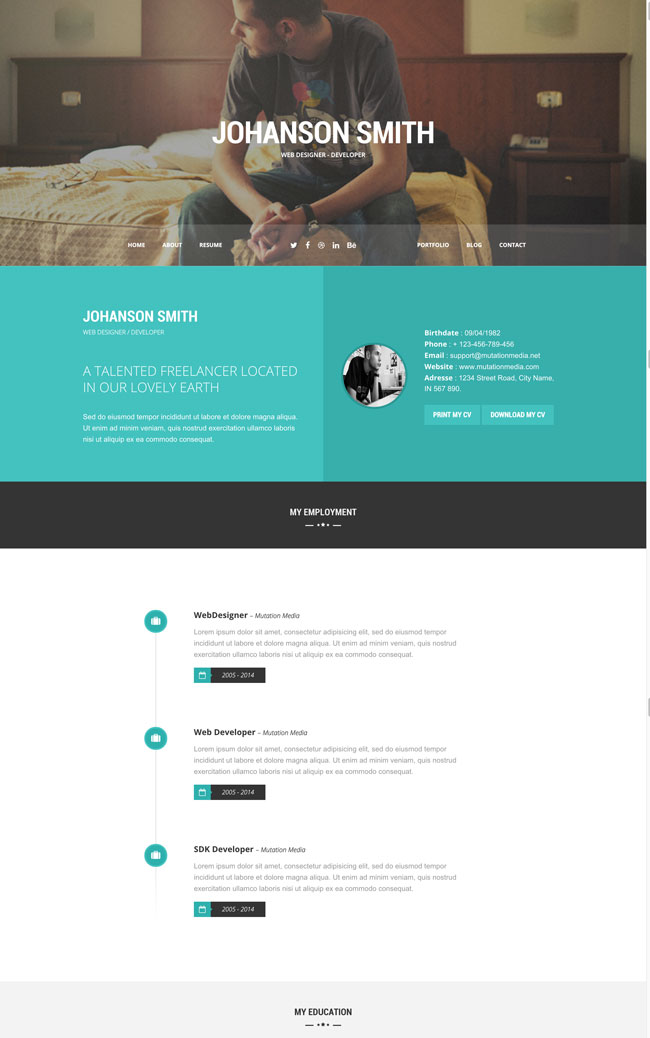 Bounce-Responsive-One-Page-Vcard-Template