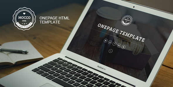 Mocco Single Page Bootstrap Template
