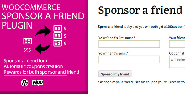  WooCommerce Sponsor a Friend Plugin 