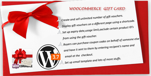  Carte cadeau Woocommerce 