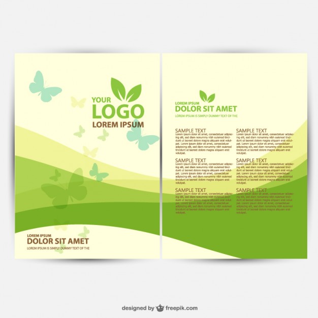 brochure-ecology-template