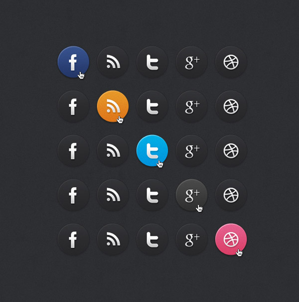 dark-social-media-circle-icons