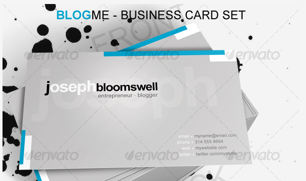 Blog Me Business Card
