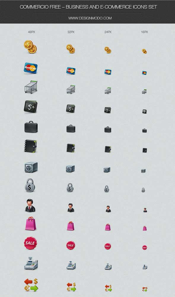 Commercio-Free-Business-and-e-Commerce-Icons-Set