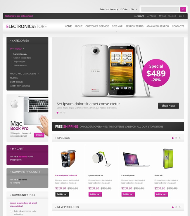 Electronics-for-Life-Magento-Theme