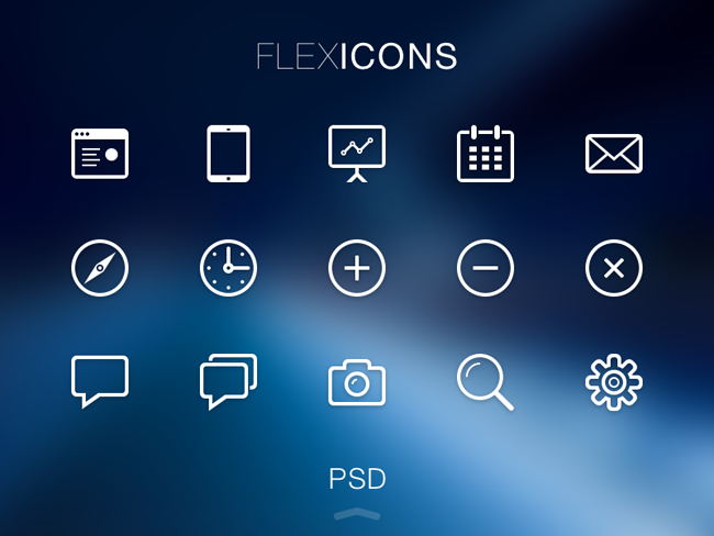 65+ Best Free Flat Style Icons Sets - DesignMaz