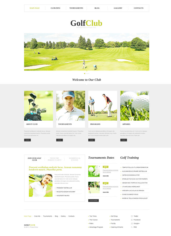 Golf-Club-WordPress-Theme